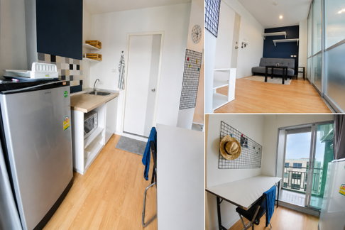 1Bed | 1Bath | BTS On Nut | 23sqm | THB 6,800/mo | Fl.8 — Phatthanakan Bangkok