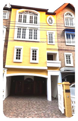 เช่าทาวน์โฮม การไฟฟ้านครหลวง สำนักงานใหญ่ : Yenakart Residence 4 bedrooms, for rent