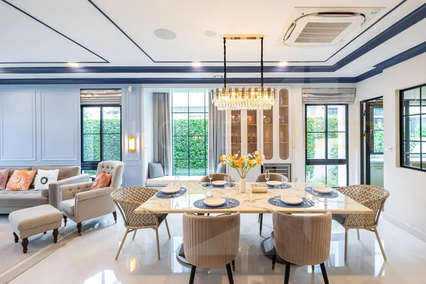 รูป NANTAWAN RAMA 9 New Krungthepkreetha 4 bedrooms, for rent - รูปที่ 11/15