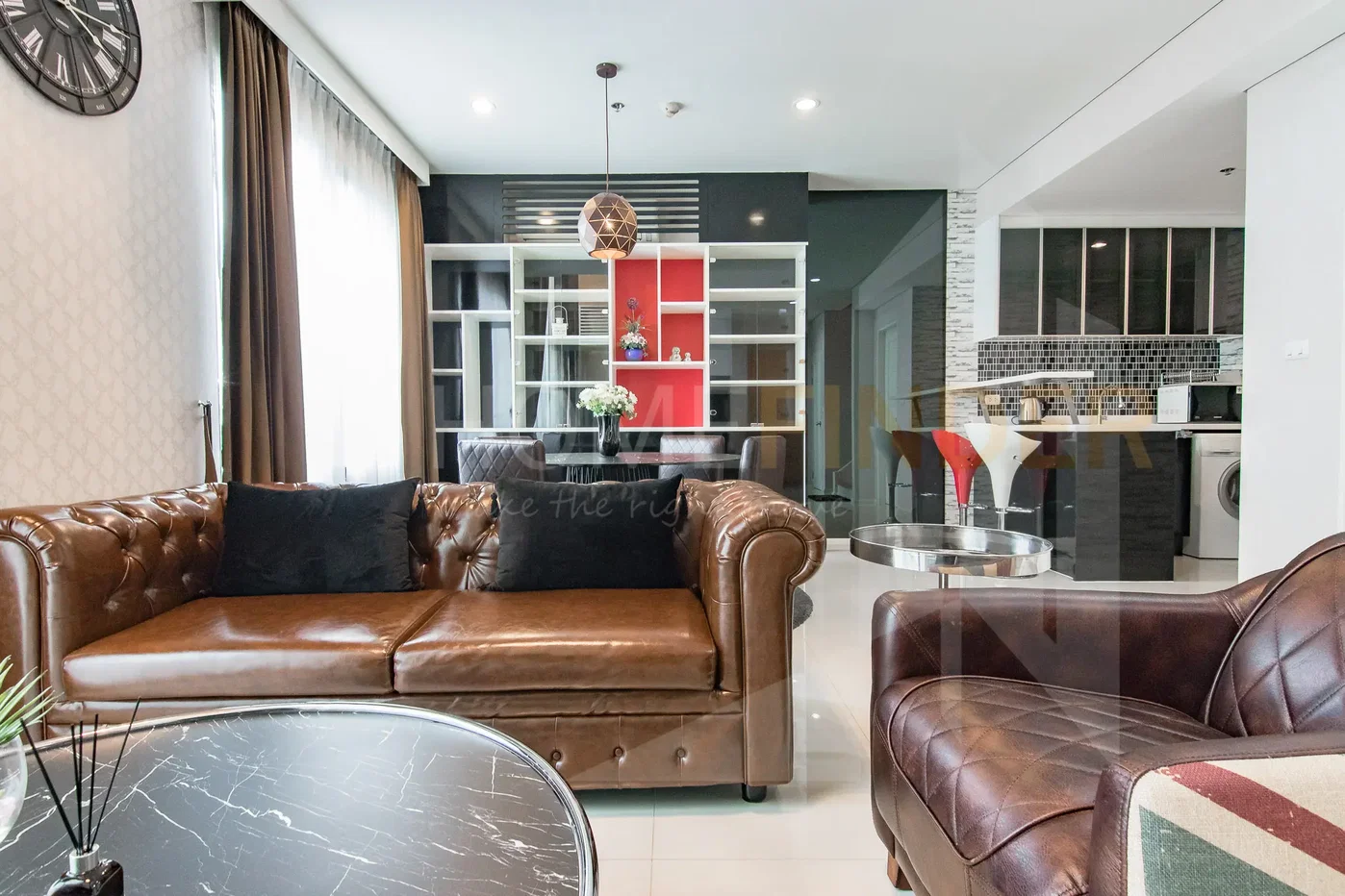 รูป Villa Asoke 1 bedroom, for rent - รูปที่ 15/33