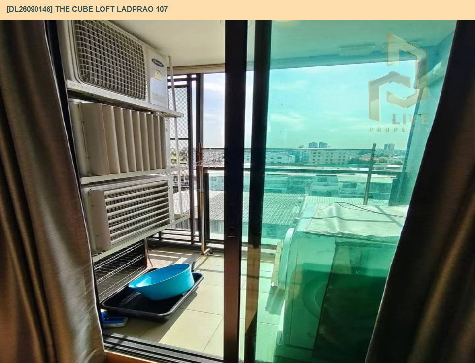 รูป DL26090146 ขายคอนโด เดอะคิวบ์ ลอฟท์ ลาดพร้าว 107 (THE CUBE LOFT Ladprao 107) ใกล้ รถไฟฟ้าลาดพร้าว 101 พร้อมเข้าอยู่ โทรด่วน 0638692663 LineID @952jdxxk - รูปที่ 16/18