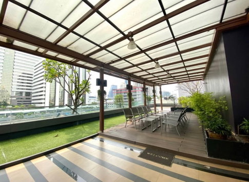 1 ห้องนอน | 1 ห้องน้ำ | BTS Surasak | 28 ตร.ม. | 14,000 บาท/เดือน | ชั้น 24 — Lumpini Place กรุงเทพฯ