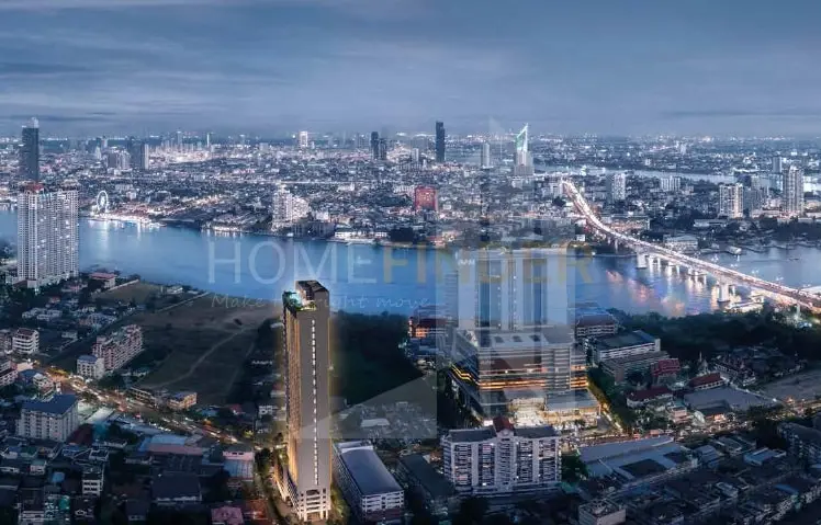 รูป Na Reva Charoennakhon 1 bedroom, for sale - รูปที่ 3/5