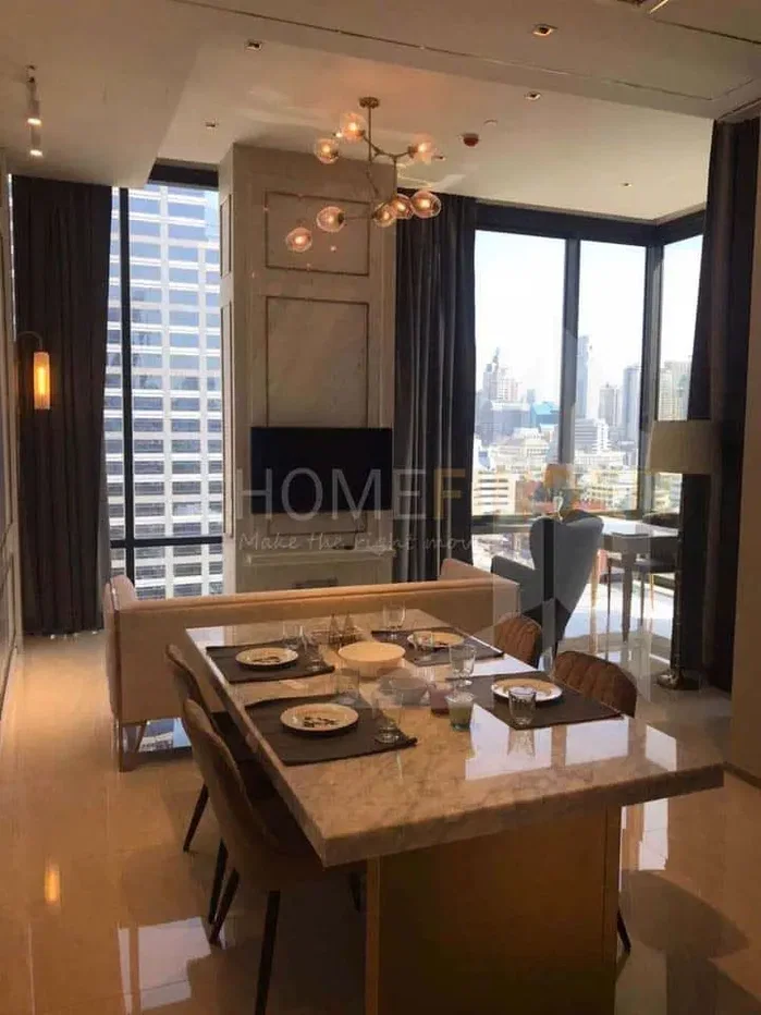 รูป Ashton Silom 2 bedrooms, for rent - รูปที่ 2/6