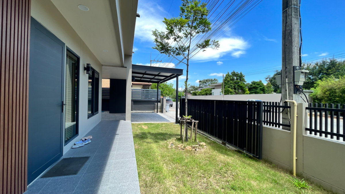รูป บ้านเดี่ยวสไตล์โมเดิร์นให้เช่า ใกล้ SBS International School & Kad Farang | หางดง เชียงใหม่ - รูปที่ 6/33
