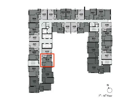รูป Rhythm Sukhumvit 36 - 38 1 bedroom, for sale - รูปที่ 3/13