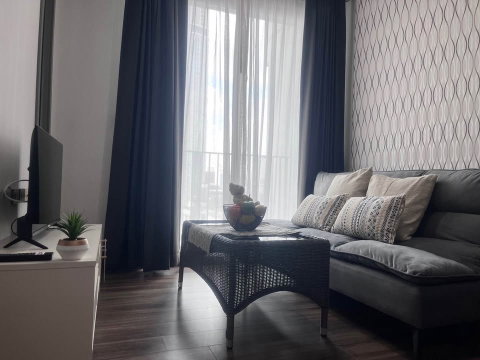 1 ห้องนอน | 1 ห้องน้ำ | BTS Ekkamai | 35 ตร.ม. | 18,000 บาท/เดือน | ชั้น 7 — Ceil By Sansiri กรุงเทพฯ