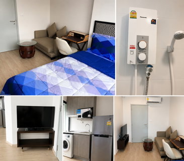 รูปภาพ สตูดิโอ | 1 ห้องน้ำ | BTS Krung Thon Buri | 21 ตร.ม. | 12,000 บาท/เดือน | ชั้น 25 — Ideo Sathorn-Taksin กรุงเทพฯ