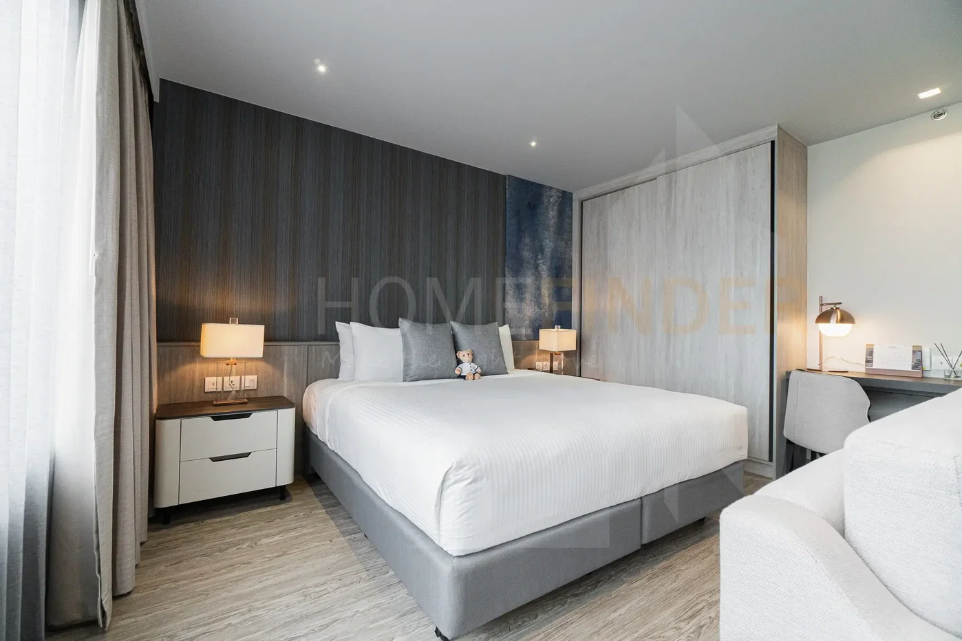 รูป Somerset Rama 9 Bangkok 1 bedroom, for rent - รูปที่ 2/7