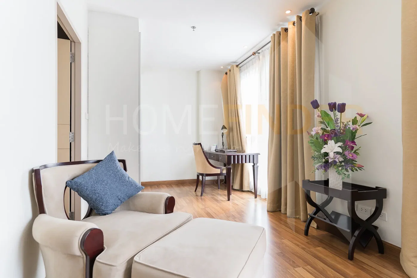 รูป The Bless Hotel & Residence 1 bedroom, for rent - รูปที่ 4/8