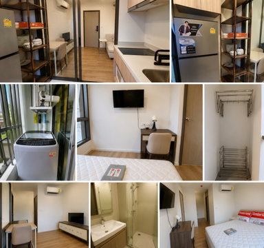 1 ห้องนอน | 1 ห้องน้ำ | BTS Punnawithi | 30 ตร.ม. | 12,500 บาท/เดือน | ชั้น 6 — The Nest Sukhumvit 64 กรุงเทพฯ