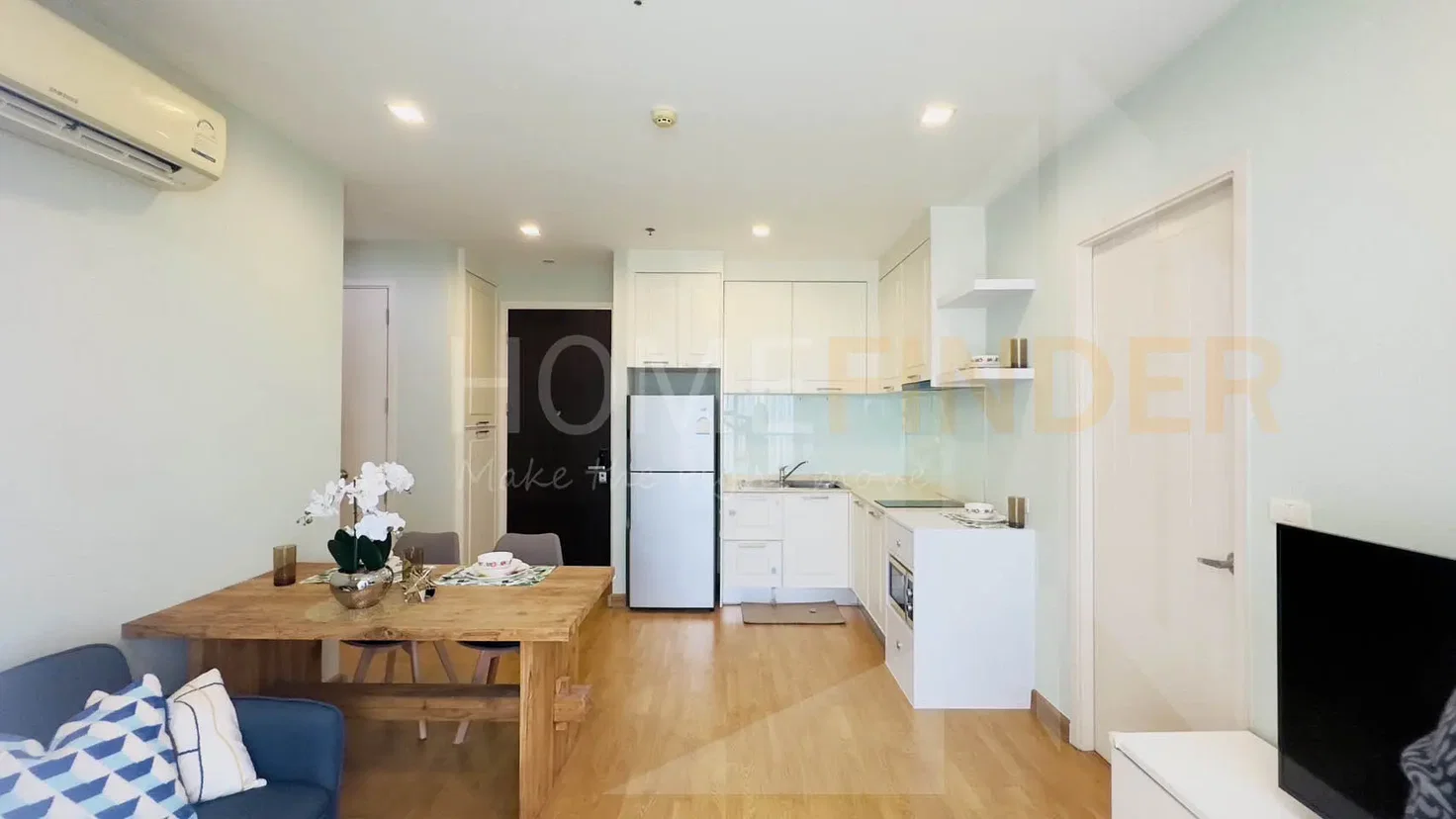 รูป Q House Condo Sukhumvit 79 2 bedrooms, for rent - รูปที่ 2/6