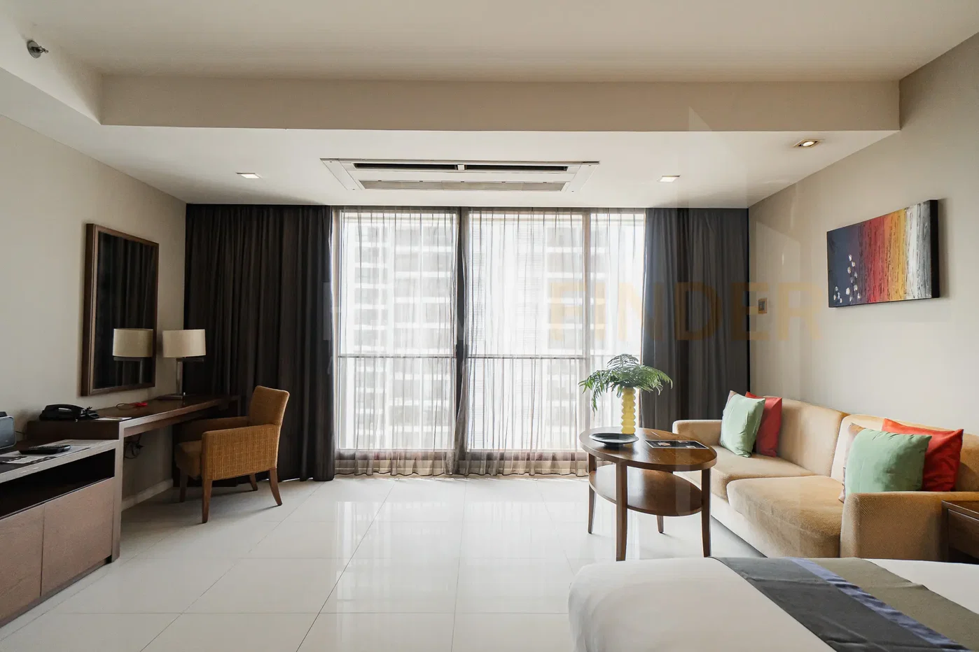 รูป Bangna Pride Hotel & Residence 1 bedroom, for rent - รูปที่ 2/6