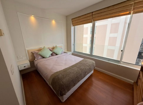 2Bed | 2Bath | BTS Chit Lom | 161sqm | THB 84,000/mo | Fl.31 — Langsuan Ville Bangkok