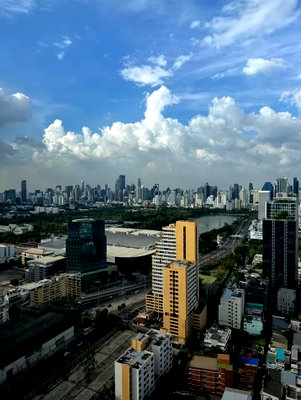 Condos for rent : 2Bed | 1Bath | MRT Queen Sirikit National Convention Centre | 48sqm | THB 45,000/mo | Fl.35 — Life Rama 4 - Asoke Bangkok