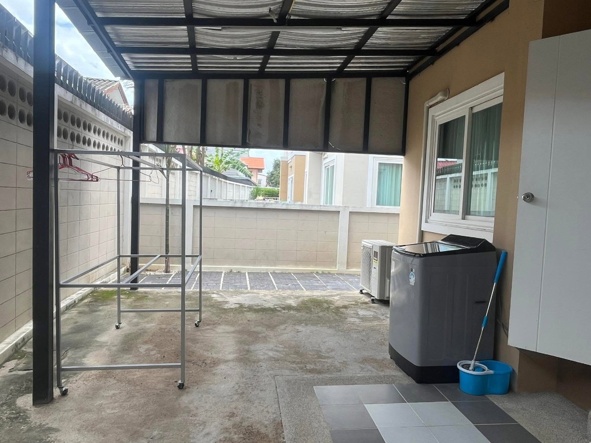 รูป 🏡 บ้านให้เช่า บ้านเดี่ยว 2 ชั้น ในโครงการคุณภาพ ใกล้สนามบินเชียงใหม่ โซนแม่เหียะ บรรยากาศเงียบสงบ ปลอดภัย รปภ. 24 ชม. - รูปที่ 23/26