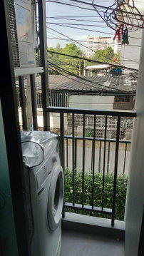 1Bed | 1Bath | BTS Samrong | 27sqm | THB 10,000/mo | Fl.2 — B-Loft Sukhumvit 109 Bangkok