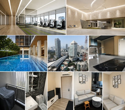 1 ห้องนอน | 1 ห้องน้ำ | BTS Phra Khanong | 35 ตร.ม. | 27,000 บาท/เดือน | ชั้น 22 — The Room Sukhumvit 69 กรุงเทพฯ