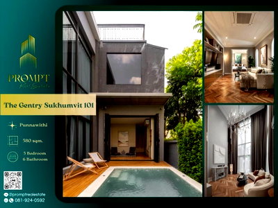 Houses for rent Bangkok : ST14120 - The Gentry Sukhumvit 101 : Punnawithi 