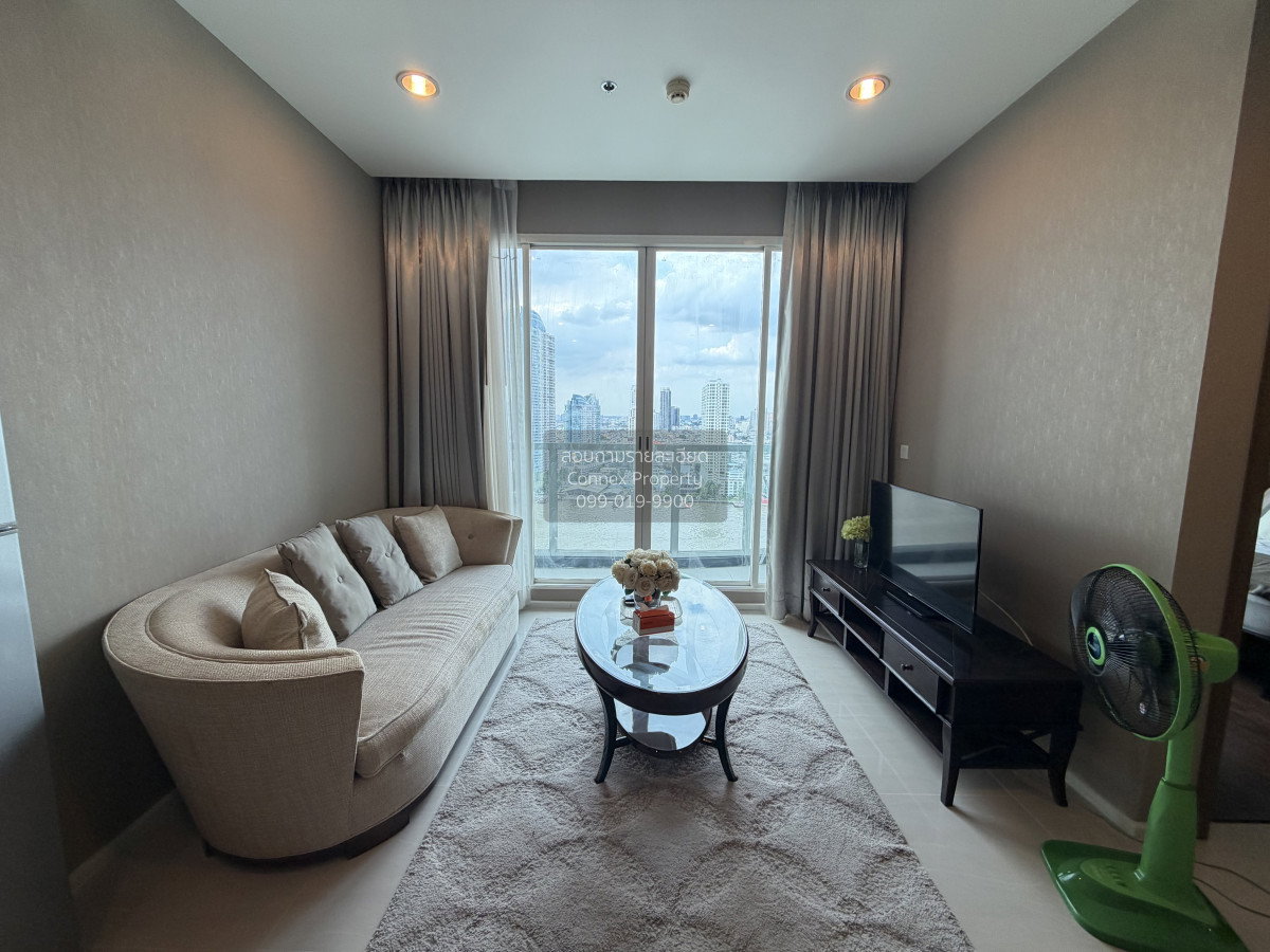 รูป เช่าคอนโด แม่น้ำ เรสซิเดนท์ BTS-สะพานตากสิน | Saphan Taksin CX-79242-1 - รูปที่ 1/7