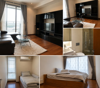 2Bed | 1Bath | BTS Thong Lo | 57sqm | THB 45,000/mo | Fl.12 — Ashton Morph 38 Bangkok
