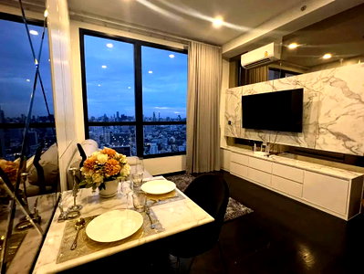 Condos for rent : 1Bed | 1Bath | BTS Asok | 31sqm | THB 35,000/mo | Fl.17 — Ashton Asoke Bangkok