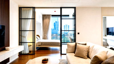 คอนโดให้เช่า : 🏡 Muniq Langsuan – For Rent | Pet Friendly