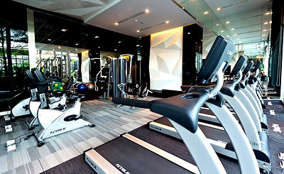 Condos for rent : 1Bed | 1Bath | MRT Phetchaburi | 45sqm | THB 25,000/mo | Fl.7 — The Address Asoke Bangkok
