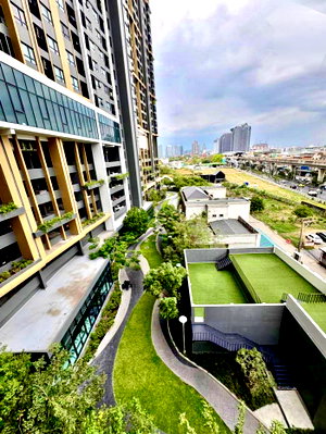 Condos for rent : 2Bed | 1Bath | BTS Bearing | 50sqm | THB 23,000/mo | Fl.7 — Niche Mono Sukhumvit-Bearing Bangkok