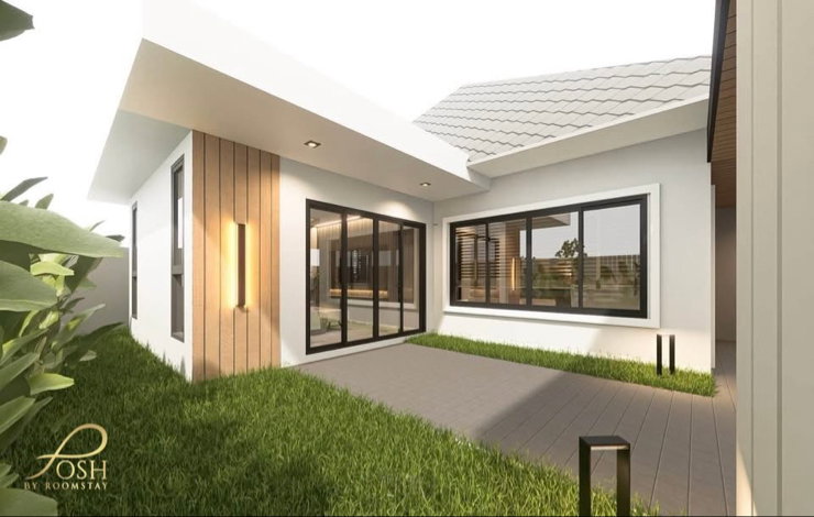 รูป หมู่บ้านพร้อมพันธ์ ป่าคลอก, ถลาง รีโนเวทใหม่ทั้งหลังในสไตล์โมเดิร์นเรียบง่าย อบอุ่น พร้อมพื้นที่ใช้สอยที่มากถึง 61 ตารางวา จอดรถได้2คัน - รูปที่ 13/15