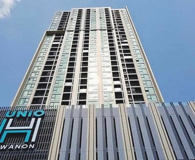 รูปภาพ 1 ห้องนอน | 1 ห้องน้ำ | MRT Yaek Tiwanon | 29 ตร.ม. | 10,000 บาท/เดือน | ชั้น 24 — Unio H Tiwanon กรุงเทพฯ