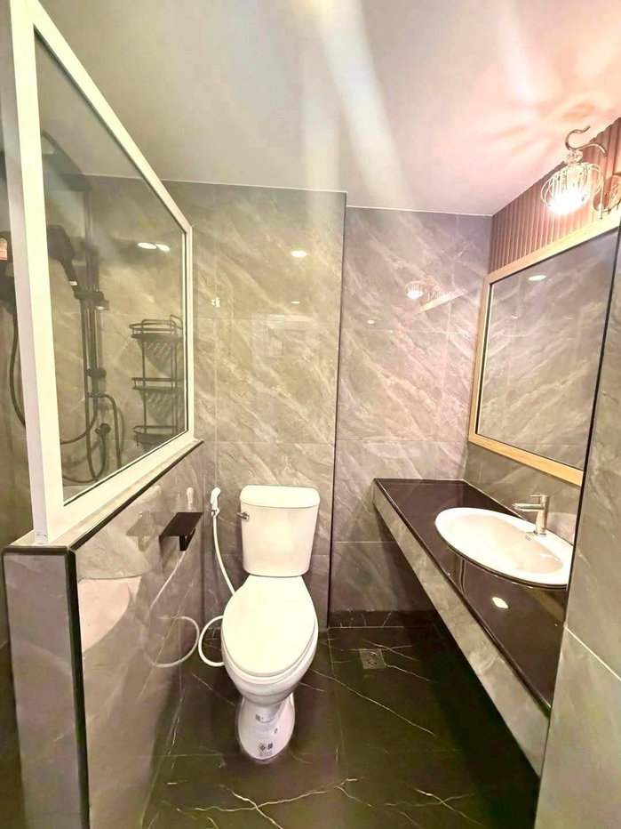 รูป 🏢 คอนโดบ้านกรุงไทย รีโนเวทใหม่ พร้อมอยู่! ราคา 1.29 ล้าน ฟรีเฟอร์+เครื่องใช้ไฟฟ้าครบ 📞 063-6649056 - รูปที่ 8/9