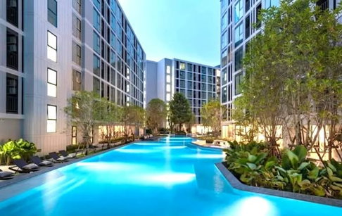 1 ห้องนอน | 1 ห้องน้ำ | MRT Phra Nang Klao Bridge | 25 ตร.ม. | 9,000 บาท/เดือน | ชั้น 25 — Atmoz Oasis Onnut กรุงเทพฯ