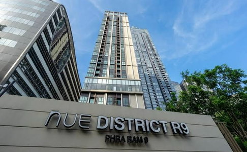 1Bed | 1Bath | MRT Phra Ram 9 | 30sqm | THB 25,000/mo | Fl.15 — Nue Distric R9 Bangkok