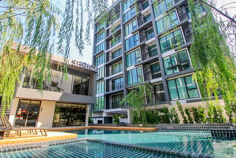 2 ห้องนอน | 1 ห้องน้ำ | BTS On Nut | 52 ตร.ม. | 27,000 บาท/เดือน | ชั้น 5 — Serio Sukhumvit 50 กรุงเทพฯ