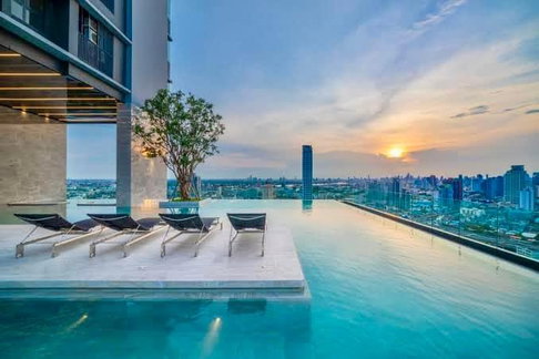1Bed | 1Bath | BTS On Nut | 25sqm | THB 16,000/mo | Fl.34 — Knightsbridge Prime Onnut Bangkok