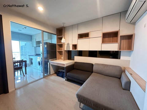 1Bed | 1Bath | BTS Chong Nonsi | 35sqm | THB 23,000/mo | Fl.17 — Rhythm Sathorn - Narathiwas Bangkok