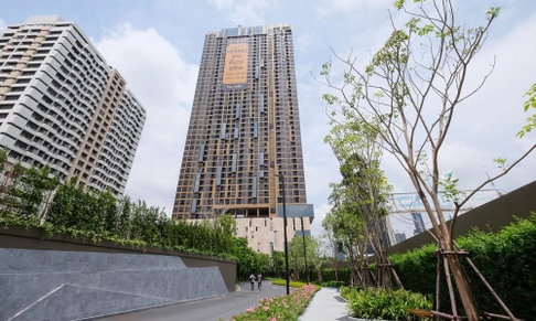 1 ห้องนอน | 1 ห้องน้ำ | MRT Phra Ram 9 | 34 ตร.ม. | 14,000 บาท/เดือน | ชั้น 29 — Oka Haus Sukhumvit 36 กรุงเทพฯ