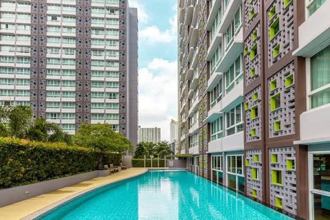 รูปภาพ 1Bed | 1Bath | MRT Phra Ram 9 | 32sqm | THB 15,000/mo | Fl.5 — I-Biza Bangkok