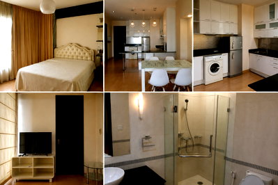 Condos for rent : 2Bed | 2Bath | BTS Ratchathewi | 80sqm | THB 40,000/mo | Fl.14 — Baan Klang Krung Siam-Pathumwan Bangkok
