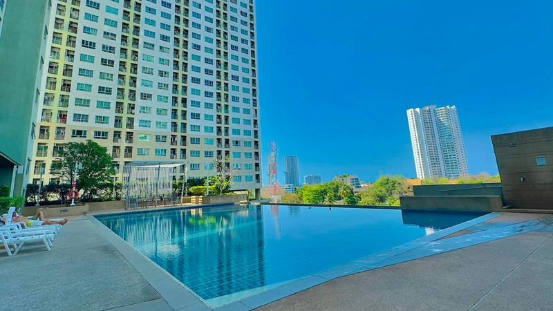 รูป ⛵ Lumpini Wongamat ⛵ Foreigner quota / City view / 18F / 1bedroom for quick sale彡 - รูปที่ 10/11