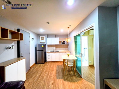 Condos for sale : For sale: Metro Condo 2, opposite Central Khon Kaen, 7th floor, size 31.38 sq m.