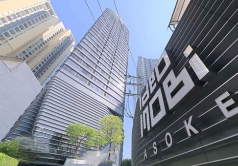 1Bed | 1Bath | MRT Phetchaburi | 32sqm | THB 23,000/mo | Fl.9 — Ideo Mobi Asoke Bangkok