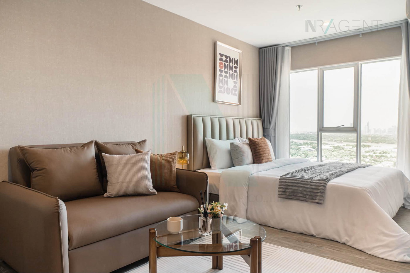 รูป ให้เช่าคอนโด รีเจ้นท์ โฮม บางนา อาคาร B ชั้น 31 สตูดิโอ ขนาด 28 ตรม ใกล้ BTS บางนา - รูปที่ 1/8