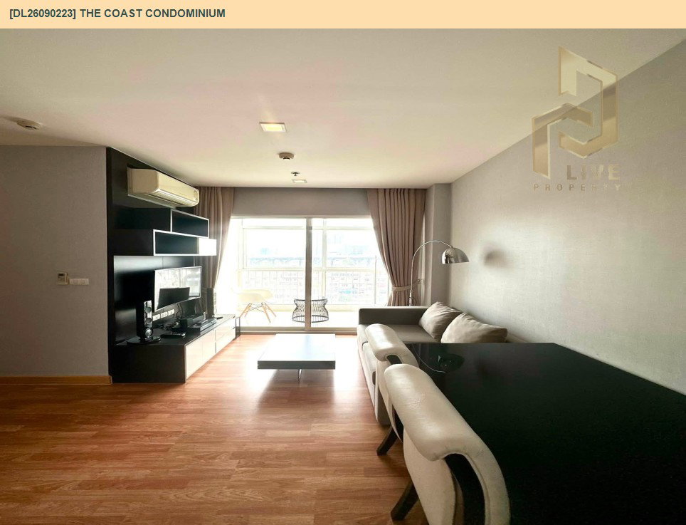 รูป DL26090223 ให้เช่าคอนโด เดอะ โคสต์ คอนโดมิเนียม (The Coast Condominium) ใกล้ BTS บางนา พร้อมเข้าอยู่ โทรด่วน 0614453194 LineID @952jdxxk - รูปที่ 4/14