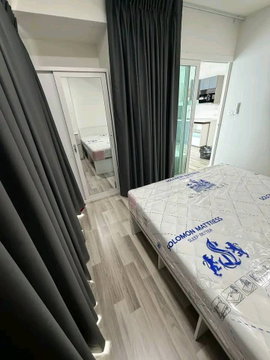 1Bed | 1Bath | MRT Sutthisan | 36sqm | THB 10,000/mo | Fl.12 — The Key Chaengwattana Bangkok