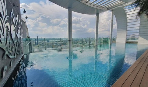 2 ห้องนอน | 2 ห้องน้ำ | BTS On Nut | 66 ตร.ม. | 40,000 บาท/เดือน | ชั้น 28 — Rhythm Sukhumvit 50 กรุงเทพฯ