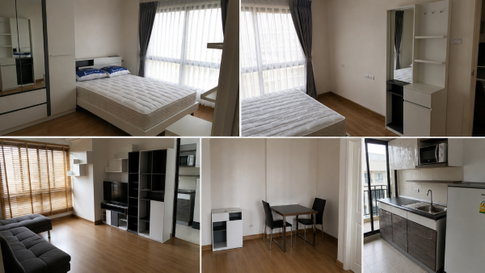 1 ห้องนอน | 1 ห้องน้ำ | BTS Bearing | 41 ตร.ม. | 14,000 บาท/เดือน | ชั้น 8 — Supalai City Resort Bearing Station กรุงเทพฯ