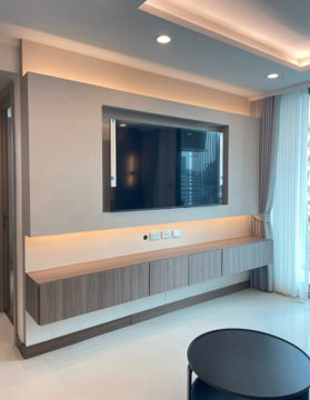 1Bed | 2Bath | BTS On Nut | 45sqm | THB 29,000/mo | Fl.11 — Rhythm Sukhumvit 50 Bangkok