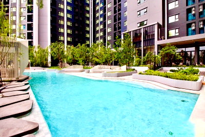 คอนโดให้เช่า : 1 ห้องนอน | 1 ห้องน้ำ | BTS Chang Erawan | 33 ตร.ม. | 13,000 บาท/เดือน | ชั้น 10 — Aspire Erawan กรุงเทพฯ